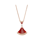[⭐Veya]DREAM NECKLACE CARNELIAN DIAMOND