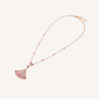 [⭐Veya]DREAM NECKLACK DIAMOND PINK GOLD