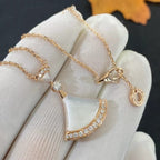 [⭐Veya]DREAM NECKLACE MOP PINK GOLD DIAMOND