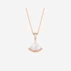 [⭐Veya]DREAM NECKLACE MOP PINK GOLD DIAMOND