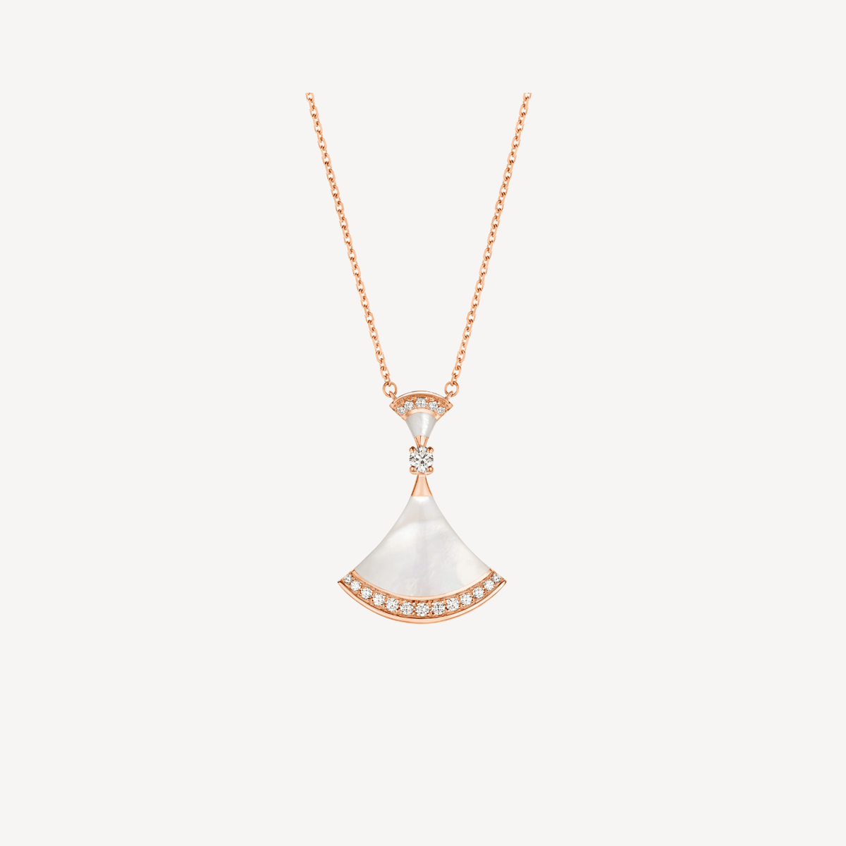 [⭐Veya]DREAM NECKLACE MOP PINK GOLD DIAMOND