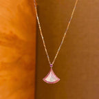 [⭐Veya]DREAM NECKLACE MOP DIAMOND PINK