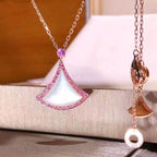 [⭐Veya]DREAM NECKLACE MOP DIAMOND PINK