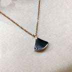 [⭐Veya]DREAM NECKLACE ONYX 1 DIAMOND