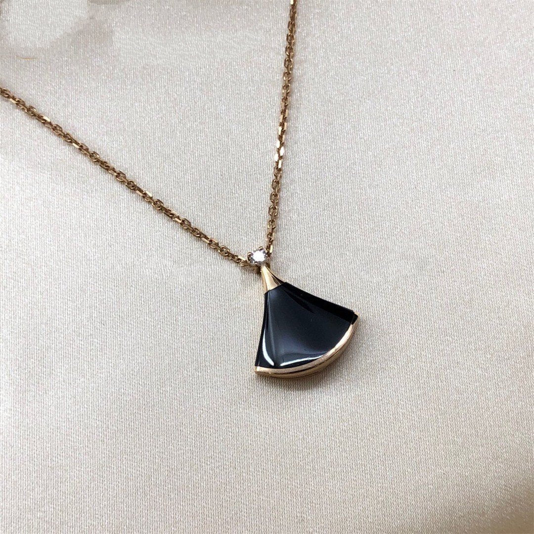 [⭐Veya]DREAM NECKLACE ONYX 1 DIAMOND