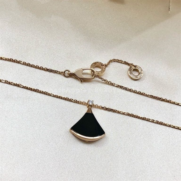 [⭐Miroze]ドリームネックレス オニキス 1ダイヤモンド
