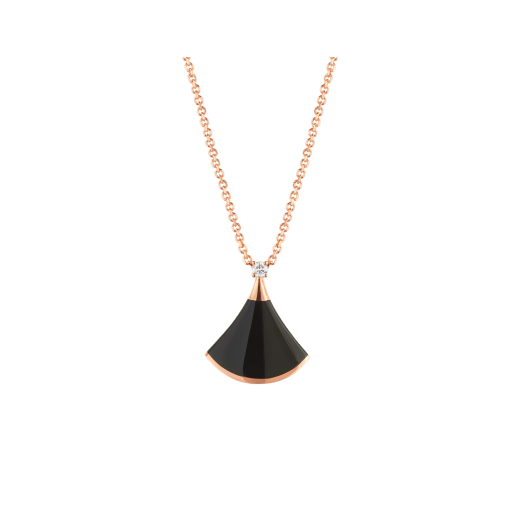 [⭐Veya]DREAM NECKLACE ONYX 1 DIAMOND