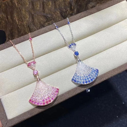 [⭐Miroze]DREAM NECKLACE AGATE SILVER DIAMOND