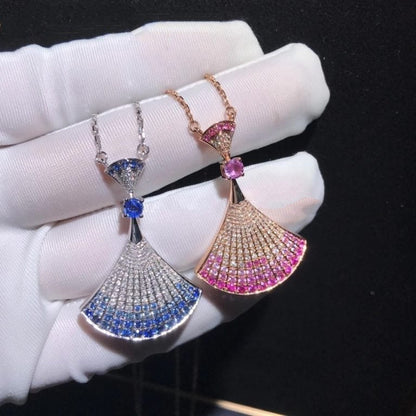[⭐Miroze]DREAM NECKLACE AGATE SILVER DIAMOND