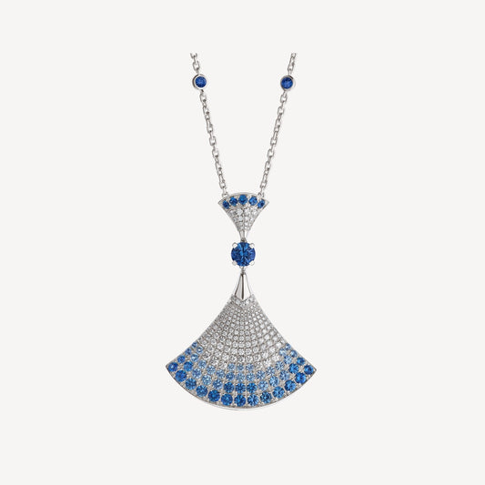 [⭐Miroze]DREAM NECKLACE AGATE SILVER DIAMOND