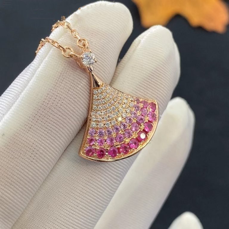 [⭐Veya]DREAM NECKLACE PINK GOLD PINK DIAMOND