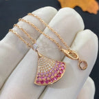 [⭐Veya]DREAM NECKLACE PINK GOLD PINK DIAMOND