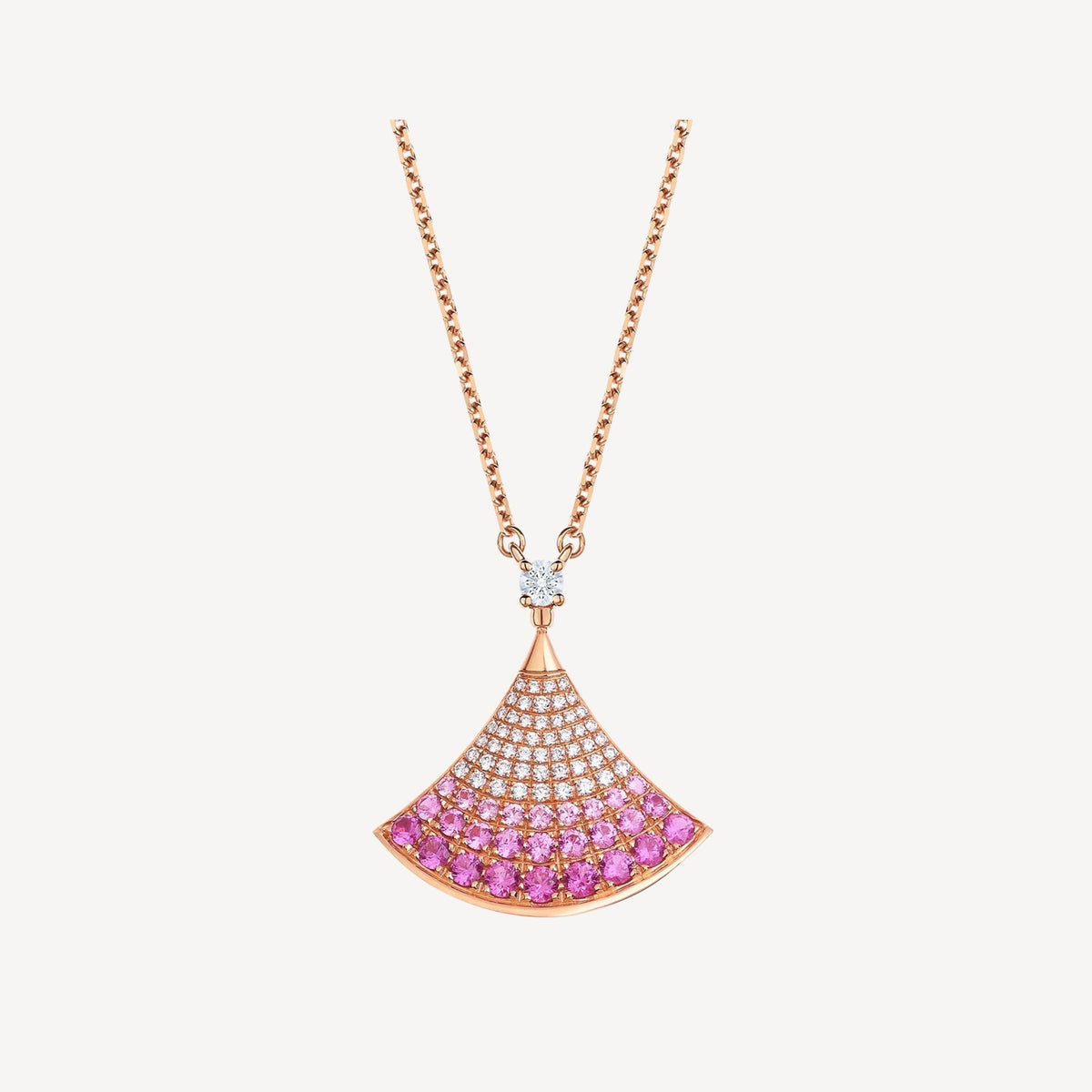 [⭐Veya]DREAM NECKLACE PINK GOLD PINK DIAMOND