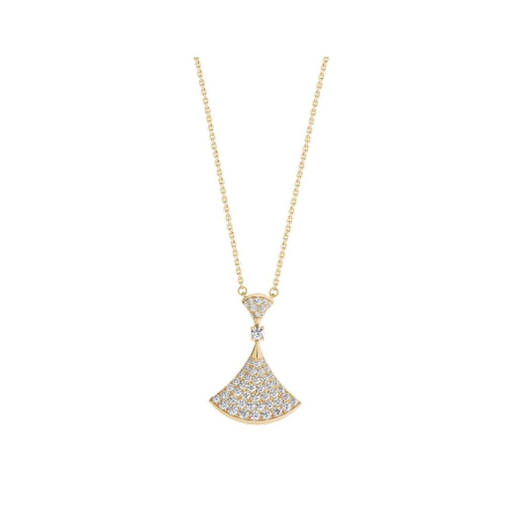 [⭐Veya]DREAM NECKLACE GOLD FULL DIAMOND