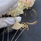[⭐Veya]DREAM NECKLACE GOLD FULL DIAMOND