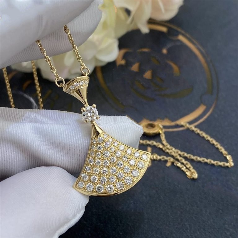 [⭐Veya]DREAM NECKLACE GOLD FULL DIAMOND