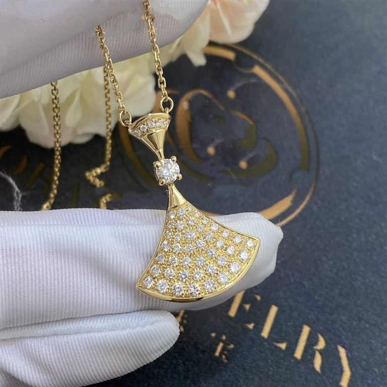 [⭐Veya]DREAM NECKLACE GOLD FULL DIAMOND