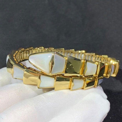 [⭐Miroze]SERPENTI BRACELET MOP GOLD