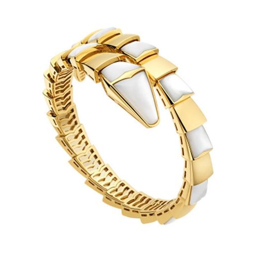 [⭐Veya]SERPENTI BRACELET MOP GOLD