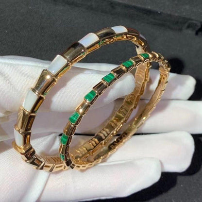 [⭐Miroze]SERPENTI BRACELET PINK GOLD MOP