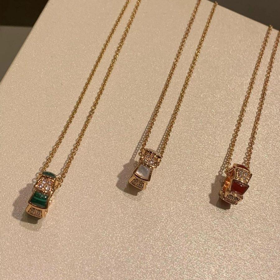[⭐Miroze]SERPENTI PEDANT DIAMOND NECKLACE