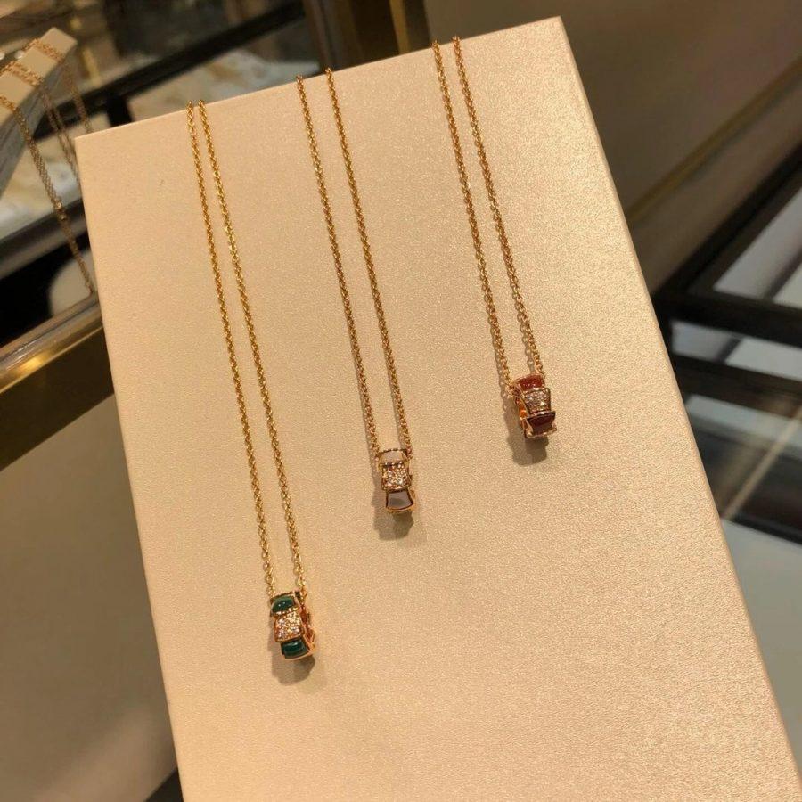 [⭐Veya]SERPENTI PEDANT DIAMOND NECKLACE