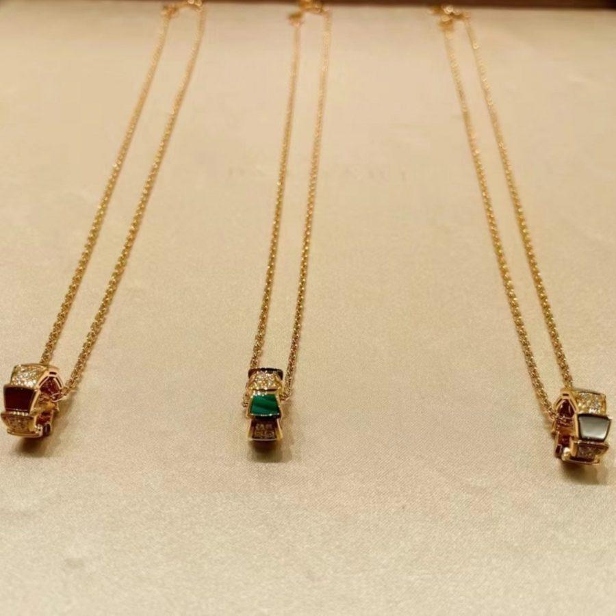 [⭐Veya]SERPENTI PEDANT DIAMOND NECKLACE