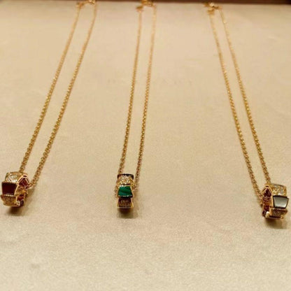 [⭐Miroze]SERPENTI PEDANT DIAMOND NECKLACE