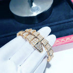[⭐Veya]SERPENTI BRACELET 8MM PINK GOLD DIAMOND
