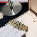 [⭐Veya]SERPENTI BRACELET 8MM GOLD DIAMOND