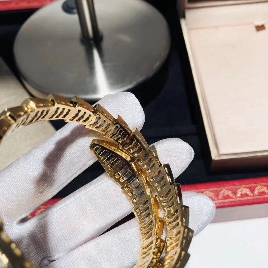 [⭐Veya]SERPENTI BRACELET 8MM GOLD DIAMOND
