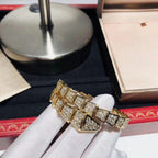 [⭐Veya]SERPENTI BRACELET 8MM GOLD DIAMOND
