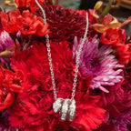 [⭐Veya]SERPENTI  NECKLACE DOUBLE RING DIAMOND