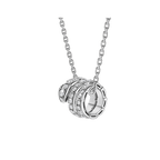[⭐Veya]SERPENTI  NECKLACE DOUBLE RING DIAMOND