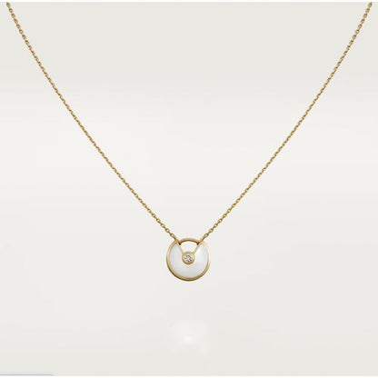 [⭐Miroze]AMULETTE ROSE GOLD MOP NECKLACE