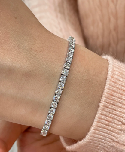 [⭐Miroze]  CLASSIC BASEBALL BRACELAT, 52 DIAMOND