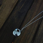 ⭐Miroze AMULETTE SILVER FULL DIAMOND NECKLACE
