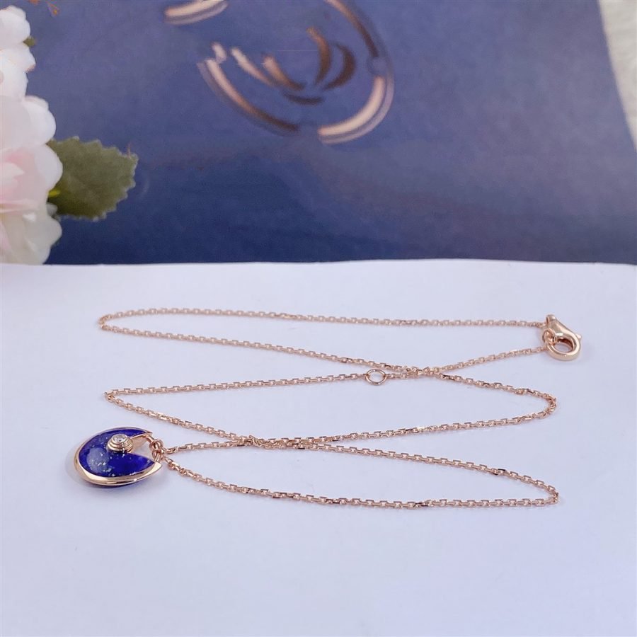 ⭐Miroze AMULETTE ROSE GOLD AGATE NECKLACE