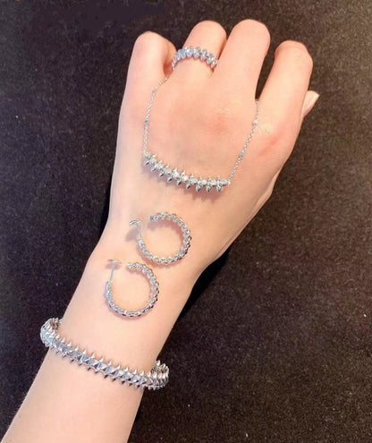 [⭐Miroze]CLASH SILVER BRACELET