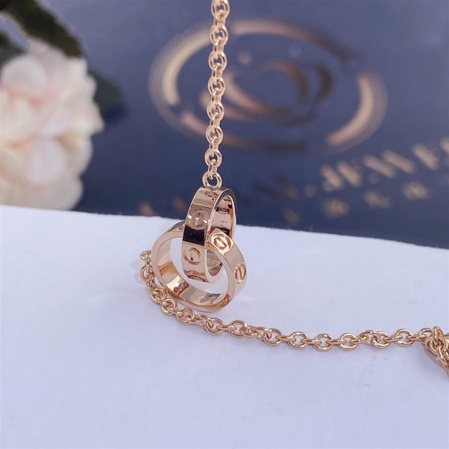 [⭐Miroze]LOVE BRACELET DOUBLE RING