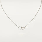 ⭐Miroze LOVE NECKLACE PINK GOLD AND SILVER