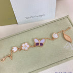 [⭐Miroze ] 26 NEW CLOVER LUCKY LIGHT PURPLE SET