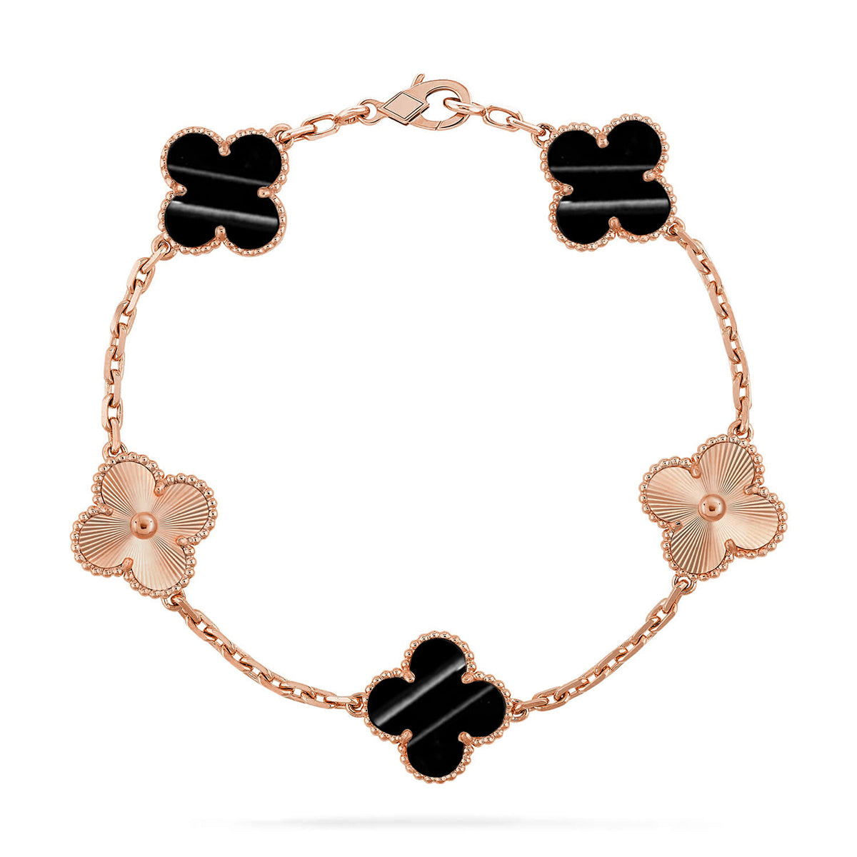 [⭐Miroze ]New  CLOVER 5 MOTIF PULSAR STONE BRACELET COLLECTION