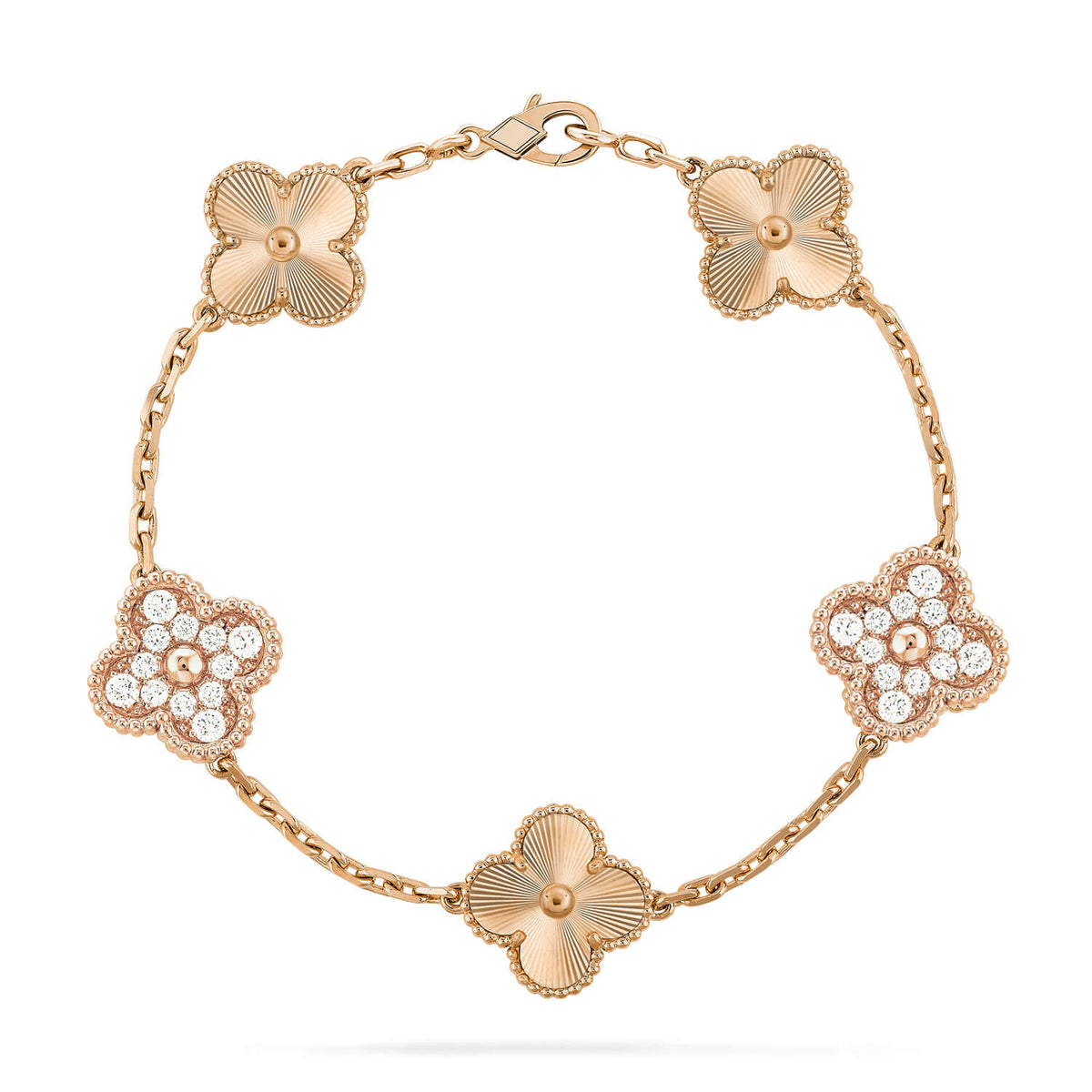 [⭐Miroze ]New  CLOVER 5 MOTIF LASER BRACELET COLLECTION