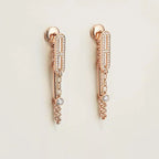⭐Miroze CHAINE CHAOS DIAMOND DROP EARRINGS