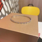 ⭐Miroze BEE LOVE SILVER DIAMOND BRACELET