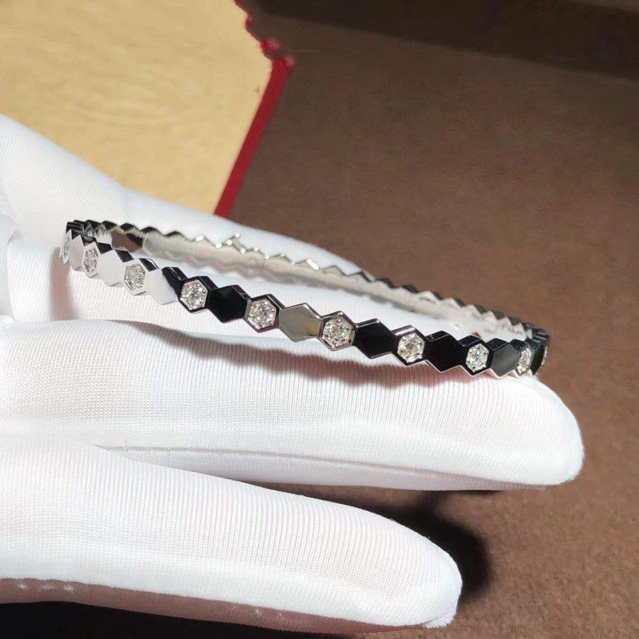 ⭐Miroze BEE LOVE SILVER DIAMOND BRACELET