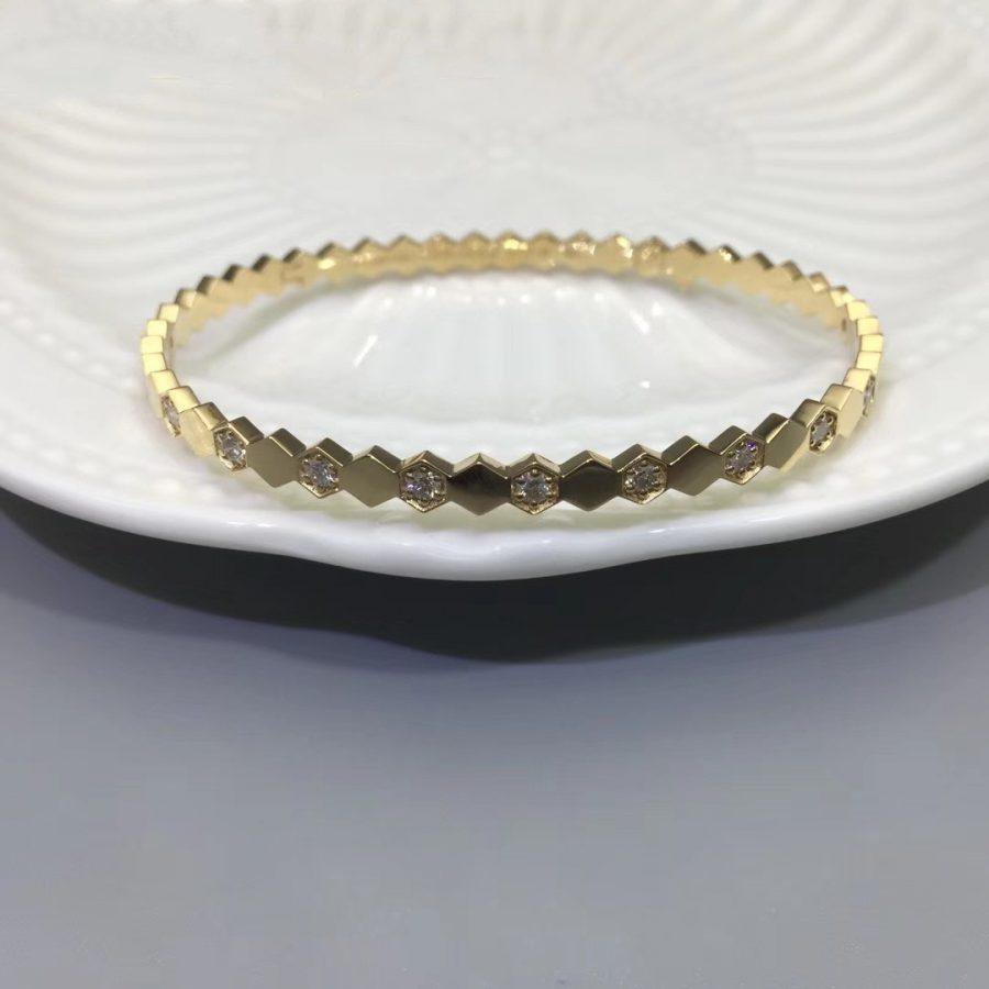 ⭐Miroze BEE LOVE GOLD DIAMOND BRACELET