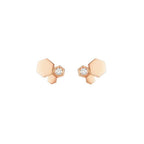 ⭐Miroze BEE LOVE PINK GOLD DIAMOND EARRINGS