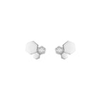 ⭐Miroze BEE LOVE SILVER DIAMOND EARRINGS